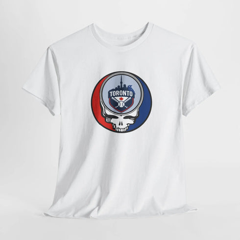 Grateful Dead - Toronto Blue Jays Grateful Dead Steal Your Face T-Shirt - MLB - Athletics - St Louis - StealieShop